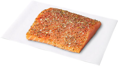 Salmon Fillet Lemon Pepper Seasoned - LB - Image 1