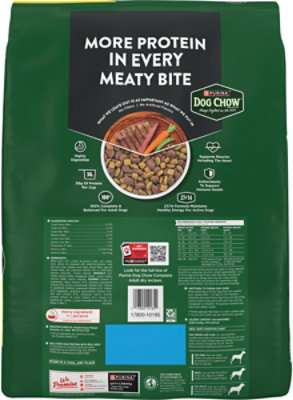 Dog Chow High Protein W/real Lamb & Beef - 18 LB - Image 4