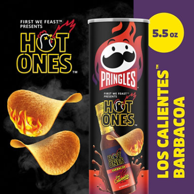 Pringles Los Calientes Barbacoa 5.5oz - 5.57 OZ - Image 3