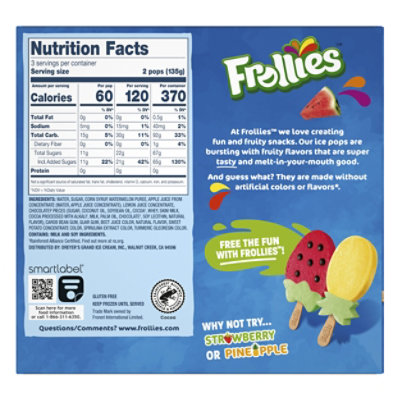 Frollies Watermelon Bars - 6-2.5FZ - Image 2