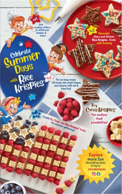 Rice Krispies Cereal Red & Blue 12.3oz - 12.3 OZ - Image 5