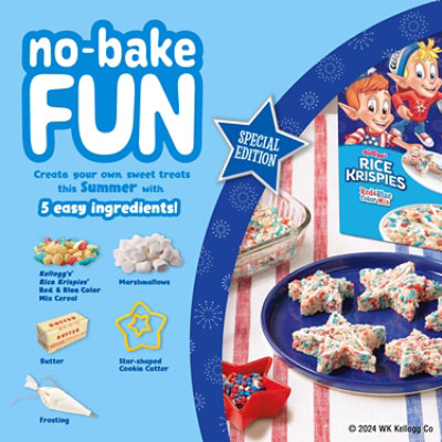 Rice Krispies Cereal Red & Blue 12.3oz - 12.3 OZ - Image 2