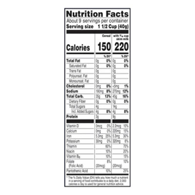 Rice Krispies Cereal Red & Blue 12.3oz - 12.3 OZ - Image 3