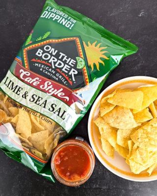 Otb Tortilla Chips Cafe Style Lime & Salt 9.5oz - 9.5 OZ - Image 3