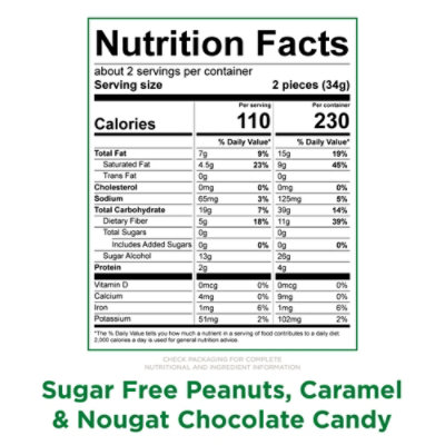 Sf Mc Peanut, Caramel & Nougat Peg Bag - EA - Image 3