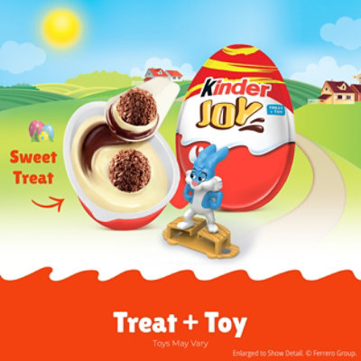 Kinder Joy Easter Eggs with Toy Inside for Easter Egg Hunts 0.7 Oz each - 3 Eggs - Image 2