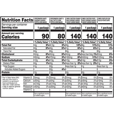 Frito Lay Puffed & Popped Mix - 35 Count - Image 3