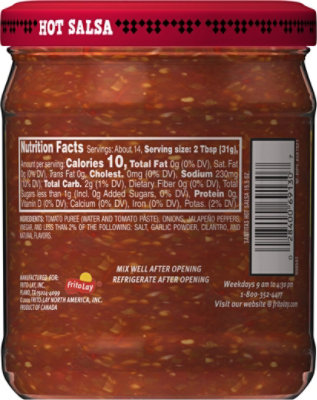 Santitas Salsa Hot - 15.5 Oz - Image 5