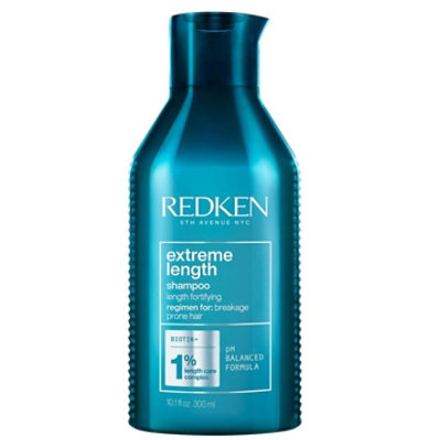 Redken Extreme Length Shampoo New Look 10.1 oz - Image 1