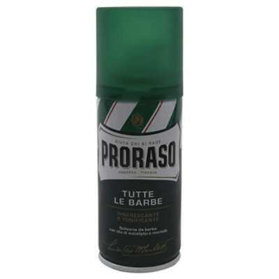 Proraso Shaving foam Eucalyptus Oil and Menthol Travel Size 1.6 oz - Image 2