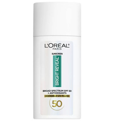 L'Oreal Paris Bright Reveal Broad Spectrum SPF 50 Daily UV Lotion, 1.7 fl oz - Image 1