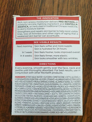 L'Oreal Paris, RevitaLift Anti-Wrinkle + Firming Night Cream Moisturizer 1.7 oz - Image 2