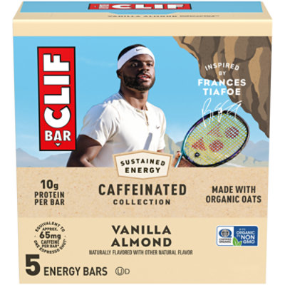Clif Bar Vanilla Almond Energy Bar 5-2.4oz - 5-2.4 OZ - Image 1