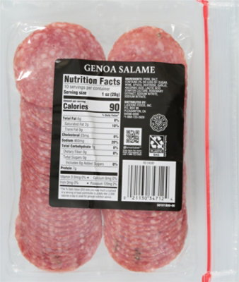 Primo Taglio Genoa Salame 10 Oz - 10 OZ - Image 5