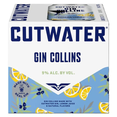 Cutwater Gin Collins 4-12 Fl Oz - 4-12 FZ - Image 1