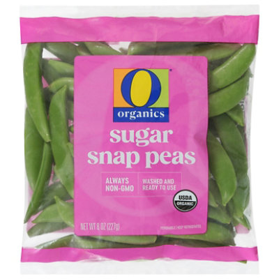 O Organics Sugar Snap Peas 8 Oz - 8 Oz - Image 2