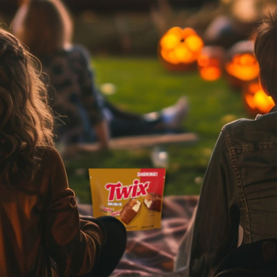 Twix Caramel Miniature Stand Up Pouch 9.7 Ounces Per Bag - 9.7 OZ - Image 4