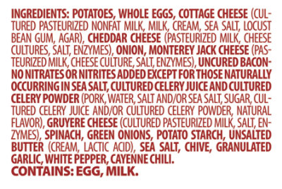 Three Bridges Uncured Bacon & Cheese Potato Bakes - 4.6 OZ - Image 3
