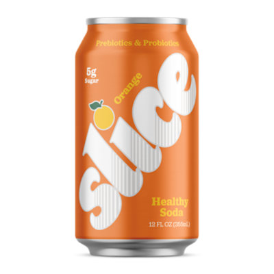 Slice Orange Healthy Soda - 12 FZ - Image 1