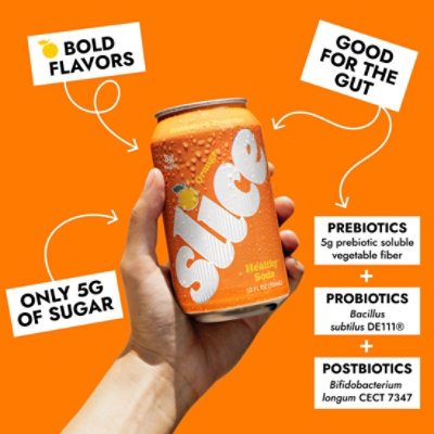 Slice Orange Healthy Soda - 12 FZ - Image 3