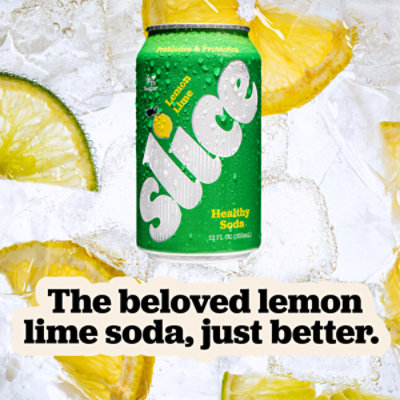 Slice Lemon Lime Healthy Soda - 12 FZ - Image 3