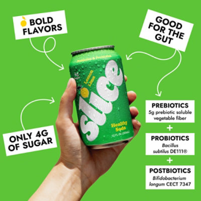 Slice Lemon Lime Healthy Soda - 12 FZ - Image 3