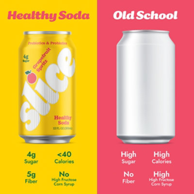 Slice Grapefruit Spritz Healthy Soda - 12 FZ - Image 5