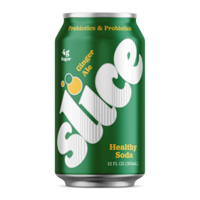 Slice Ginger Ale Healthy Soda - 12 FZ - Image 1