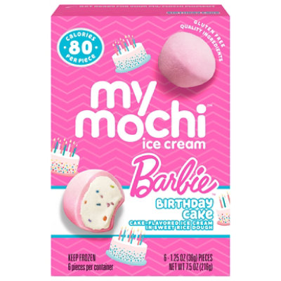 My Mochi Ice Cream Mochi Barbie Birthday Cake - 7.5 OZ - Image 1