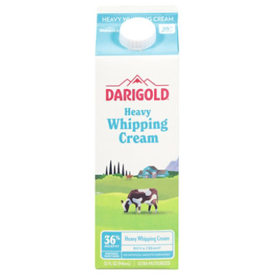 Darigold Whipping Cream 36% Heavy   Qt - QT - Image 3