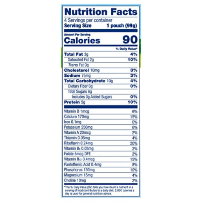 Stonyfield Organic Apple Blueberry Carrot Multi-pack 4pk , 4-3.5 Oz - 4-3.5 OZ - Image 3