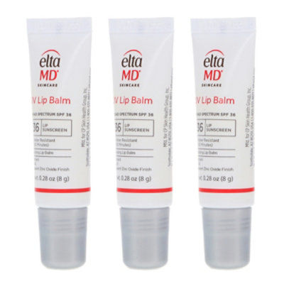 EltaMD UV Lip Balm SPF 36 Broad Spectrum 0.28 oz 3 Pack - Image 2
