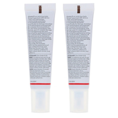 EltaMD UV AOX Eye Broad Spectrum SPF 30 Tinted Eye Sunscreen 0.4 oz 2 Pack - Image 4