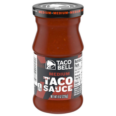 Taco Bell Medium Taco Sauce - 8 OZ - Image 3