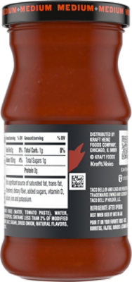 Taco Bell Medium Taco Sauce - 8 OZ - Image 6