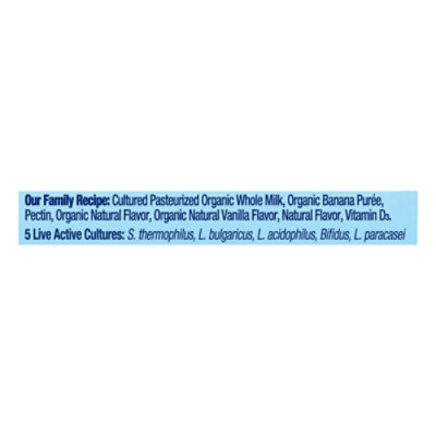 Stonyfield Org Kids Zero G Added Sugar Whole Milk Yogurt Pouches, Banilla, 4-3.5 Oz - 4-3.5 OZ - Image 4