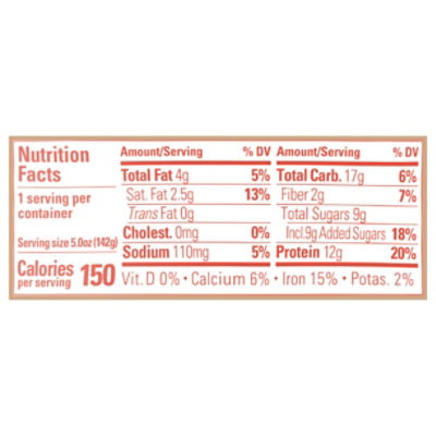 Icelandic Provisions Oatmilk Skyr Peach 5 Oz - 5 OZ - Image 3