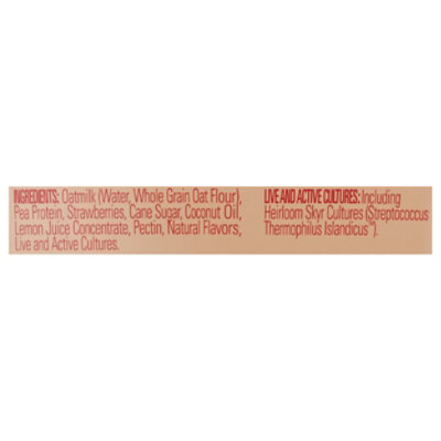 Icelandic Provisions Oatmilk Skyr Strawberry 5 Oz - 5 OZ - Image 4