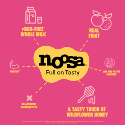 Noosa Strawberry Banana Yoghurt, 8 Oz - 8 OZ - Image 6