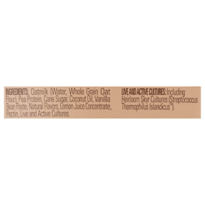 Icelandic Provisions Oatmilk Skyr Vanilla 5oz - 5 OZ - Image 4