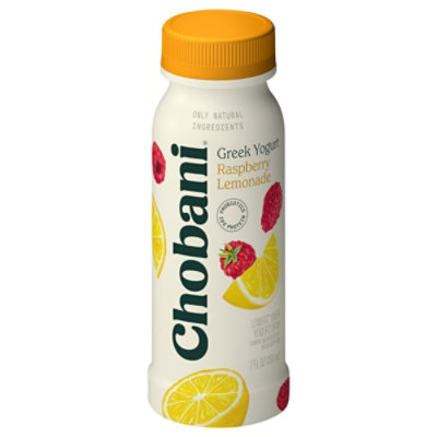 Chobani Lowfat Greek Yogurt Drink Raspberry Lemonade 7 Fl Oz - 7 FZ - Image 1