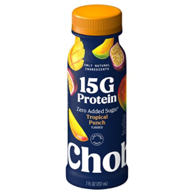 Chobani 15g Protein Lowfat Greek Yogurt Drink Mango Passion Fruit 7 Oz - 7 OZ - Image 3