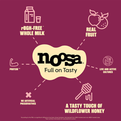 Noosa Black Cherry Yoghurt, 8 Oz - 8 OZ - Image 5