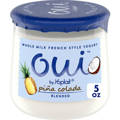 Oui By Yoplait Pina Colada French Style Yogurt , 5 Oz - 5 OZ - Image 3