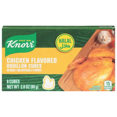 Knorr Bouillon Chckn Halal 8pc - 2.8 OZ - Image 1