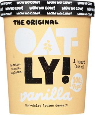 Oatly Dessert Frozen Vanilla No Dairy - 32 OZ