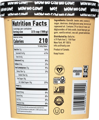 Oatly Dessert Frozen Vanilla No Dairy - 32 OZ - Image 3