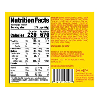 Eggo Buttery Maple Ice Cream - 14 Fl. Oz. - Image 4