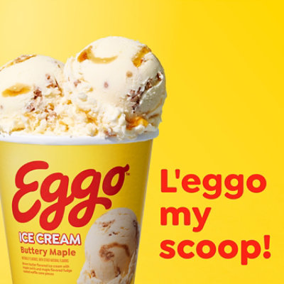 Eggo Buttery Maple Ice Cream - 14 Fl. Oz. - Image 2