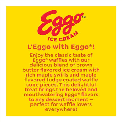 Eggo Buttery Maple Ice Cream - 14 Fl. Oz. - Image 3